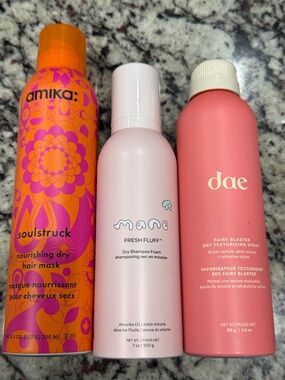 Amika Dae Mane Full Size Style Trio! New!